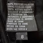 Vtg Black Beaded Shift Dress Elegant Cocktail Party Liz Claiborne Night size 8 Photo 5