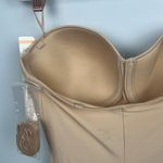 Ambrielle NWT 38C strapless optional bodybriefer shapewear Tan Size undefined Photo 7