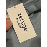 Refuge Cropped Hoodie Jacket Womens Med Full Zip Blue CALIFORNIA Embroidered NWT Photo 6