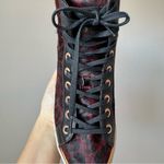 Ted Baker Women's Pony Hair‎ Animal Print High Top Sneakers Size 9 Photo 4