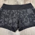Athleta  Black Tuscan Vine Reflective Ready Set Go Short Photo 0