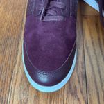 Cole Haan  Grand Misha Burgundy Sneakers Suede Leather Shoes Casual l 7.5 NWOB Photo 2