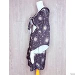 Romwe  flutter Belle sleeve tie top cut out celestial sun and moon short dress L Photo 5