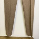 Akris  Punto Pants Womens 8 Tan Pull On Ankle Stretch Pleat Tapered Career 28.5" Photo 4