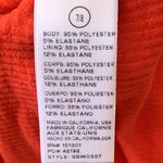 Good American NWT  Always Fits Shoulder One-Piece Swimsuit in Bright Poppy Photo 4