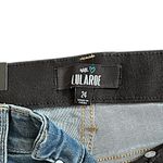 LuLaRoe  Women Dark Wash Denim Stretch Bermuda Shorts Casual Everyday Size 0 Photo 3