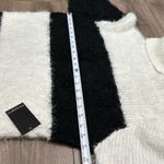 Eloquii  Black And White Striped Turtleneck Tunic Sweater Dress Size‎ 16/18 Photo 7