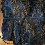 For Love & Lemons Black laced one piece suit Photo 4