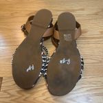 Tory Burch Braided Leather Flat Sandal Size 7 Photo 5