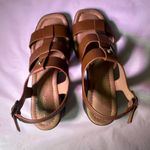 Maurice's  Tan Strappy Block Heel Sandals Photo 9