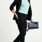 Betabrand Women’s Straight Leg Ponte Knit Pull On Dress Pant Yoga Pant Black 2XL Photo 1