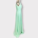 Review Australia Dress Women's 10 Mint Green Lace Top Sleeveless Maxi Gown NWT‎ Photo 3