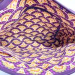 Vera Bradley Plum Crazy Crossbody Bag Floral Paisley Boho Multicolor Travel Photo 4