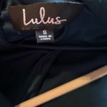 Lulus Green Women’s Long Slip Formal Dress Sz Small Photo 3