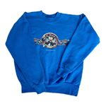 Hanes Vintage 90s South Dakota Blue Sweatshirt 🔥 Photo 0