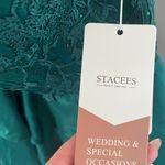 Stacees Green Prom Dress Photo 3