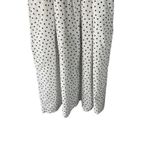 Halloween Women's‎ Size Medium Pin Up Black White Polka Dot Costume Dress Photo 2