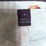 Gloria Vanderbilt Floral Vintage Denim Short Relaxed Amanda Fit Size 8 Photo 3