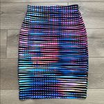 Joseph Ribkoff  High Rise Multicolor Penscil Skirt Size 6 Photo 2