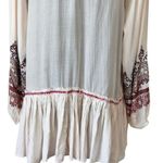 Free People Wild One Embroidered Peasant Dress Photo 4