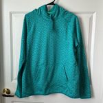 Nike Therma Fit Teal/Aqua Fleece Lined Pullover Hoodie Sweatshirt Size L Photo 0