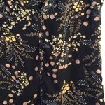 Philosophy XS floral cap sleeve top shirt womens V neck sheer Photo 2