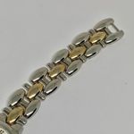 Maurice's Vintage women silver gold watch quartz analog 22mm running Photo 2