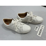 Steve Madden Womans T Oliver Size 9.5 White Lace Up Platform Sneakers Photo 1