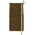 Gucci  Brown‎ Canvas Drawstring Dust Bag Travel Storage Pouch 17x7 Inches Luxury Photo 4
