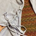 Michael Kors LAVENDER QUILTED SIDE TIE  SWEATER Photo 2