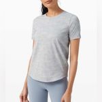 Lululemon Long Distance Short Sleeve Tee Incognito Camo SSL Silver Drop Alpine 4 Photo 1