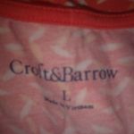 Croft & Barrow CB L Orange Scoop Neck Tank Top Photo 2