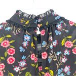 Kate Spade Wild Ones Meadow Lace Trim Sleeveless floral Blouse Top Photo 5
