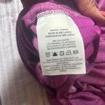 Nike Womens  NWT Dri Fit quarter zip long sleeve Magenta Small Thumbholes Photo 7