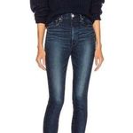 Moussy Vintage Mid Rise Skinny Jeans Dark Blue Wash Japanese Denim Women’s 25 Photo 0