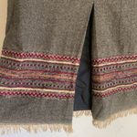 Sag Harbor Vintage  Boho Fringe Hem Maxi Length Skirt Sz 12 Photo 7