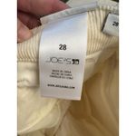 joe's jeans Joe's The Frankie Mid Rise Corduroy Slit Bootcut Jean Double Cream Size 28 Wash Photo 6