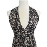 Diane Von Furstenberg  100% Silk Halter Mini Dress Semi-Sheer Photo 3