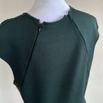 Alexander Wang  Green Viscose Cap Sleeve Bodycon Fitted Dress Size Large Photo 7