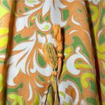 Rose + Olive Orange/Yellow/Green Print Sleeveless Blouse size S Photo 5
