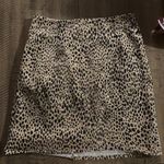 Brandy Melville  Leopard Print Mini Skirt Photo 2
