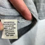 8 Red Butterflies Open Lower Back Sweater Gray Large Photo 3