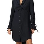 Derek Lam  10 Crosby Bell Sleeve Twist Front Shirt Dress Photo 0