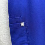 FIGS Women's Scrub Pants Cobalt Blue Drawstring Waist Cargo Pocket Comfort Photo 1