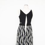 XScape  Mesh Inset Floral Embroidered Gown Photo 12