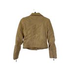 AFTF Basic Women's Cropped Jacket Tan Photo 1