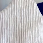 Bozzolo  elastic tube top, Seamless Smocked Womens White Tube Top size S/M Photo 4