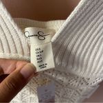 Jessica Simpson Boho Cream Open-Knit SwimSuit Cover Up NWT Size S Photo 3