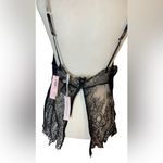 Victoria's Secret Vs sateen lace top jeweled strings new Photo 4