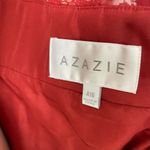 Azazie  Burnt Orange Bridesmaid Formal Dress Gown 16 Photo 6